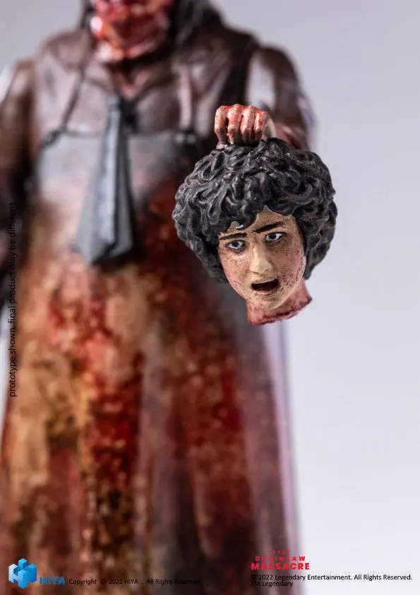 Texas Chainsaw Massacre (2022) Exquisite Mini Actionfigur 1/18 Leatherface Slaughter Version 11 cm Produktfoto