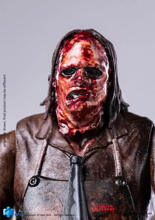 Texas Chainsaw Massacre (2022) Exquisite Mini Actionfigur 1/18 Leatherface Slaughter Version 11 cm Produktfoto