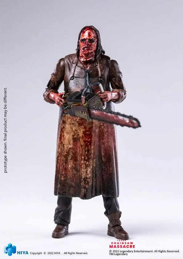 Texas Chainsaw Massacre (2022) Exquisite Mini Actionfigur 1/18 Leatherface Slaughter Version 11 cm Produktfoto