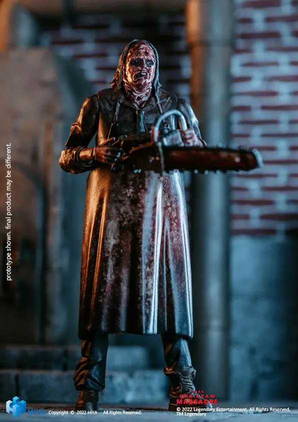 Texas Chainsaw Massacre (2022) Exquisite Mini Actionfigur 1/18 Leatherface Slaughter Version 11 cm Produktfoto