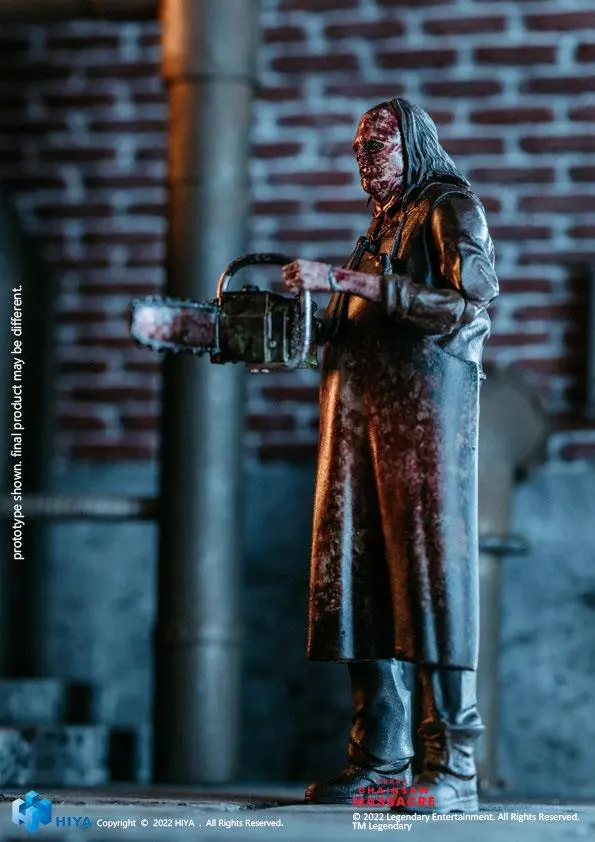 Texas Chainsaw Massacre (2022) Exquisite Mini Actionfigur 1/18 Leatherface Slaughter Version 11 cm Produktfoto