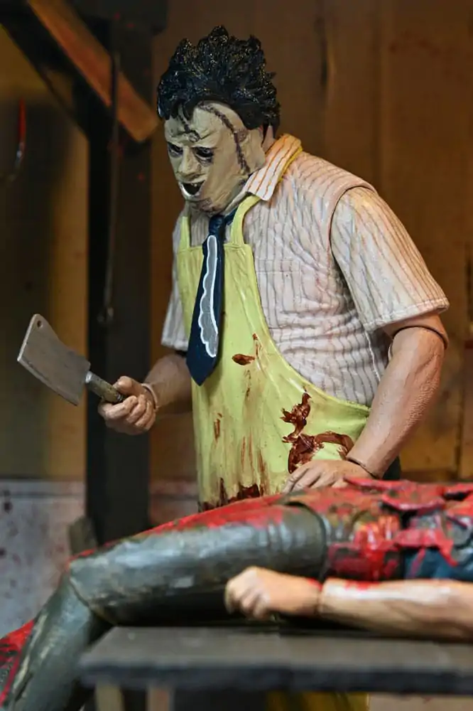 Texas Chainsaw Massacre Clothed Actionfigur Leatherface 50th Anniversary 20 cm Produktfoto