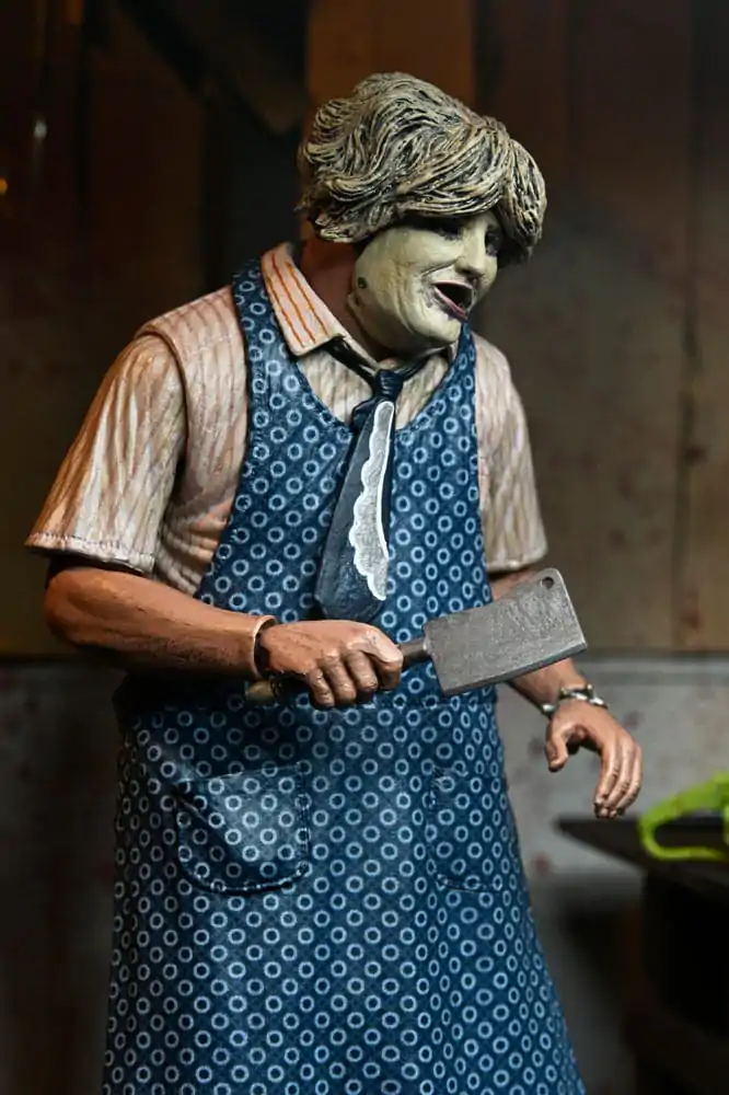 Texas Chainsaw Massacre Clothed Actionfigur Leatherface 50th Anniversary 20 cm Produktfoto