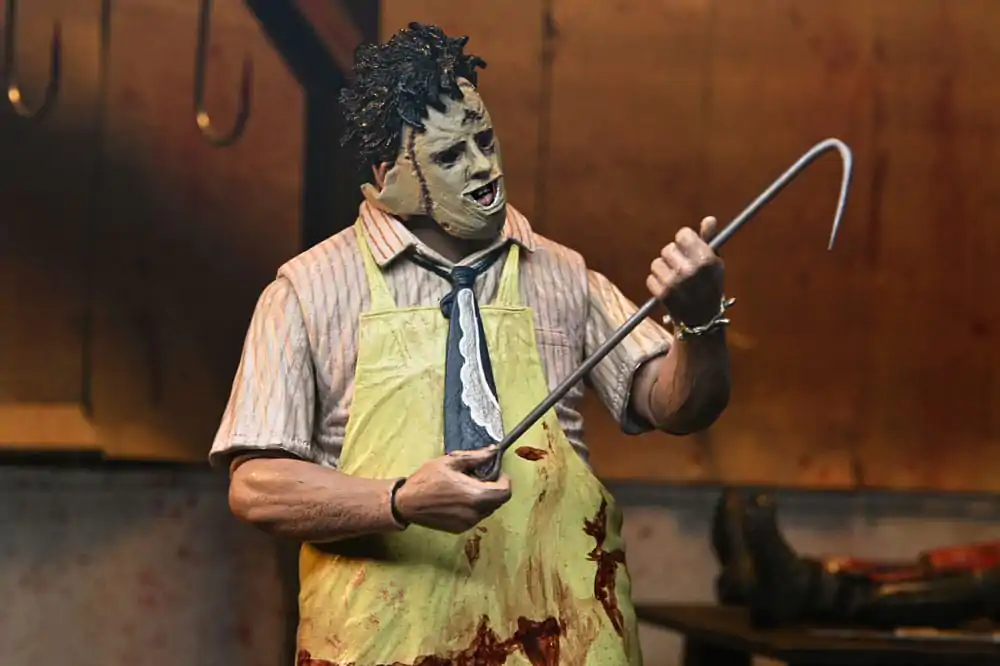 Texas Chainsaw Massacre Clothed Actionfigur Leatherface 50th Anniversary 20 cm Produktfoto