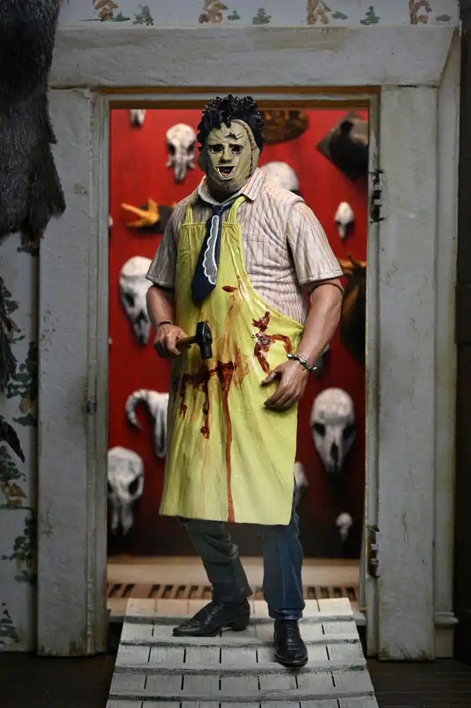 Texas Chainsaw Massacre Clothed Actionfigur Leatherface 50th Anniversary 20 cm Produktfoto