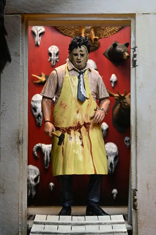 Texas Chainsaw Massacre Clothed Actionfigur Leatherface 50th Anniversary 20 cm Produktfoto