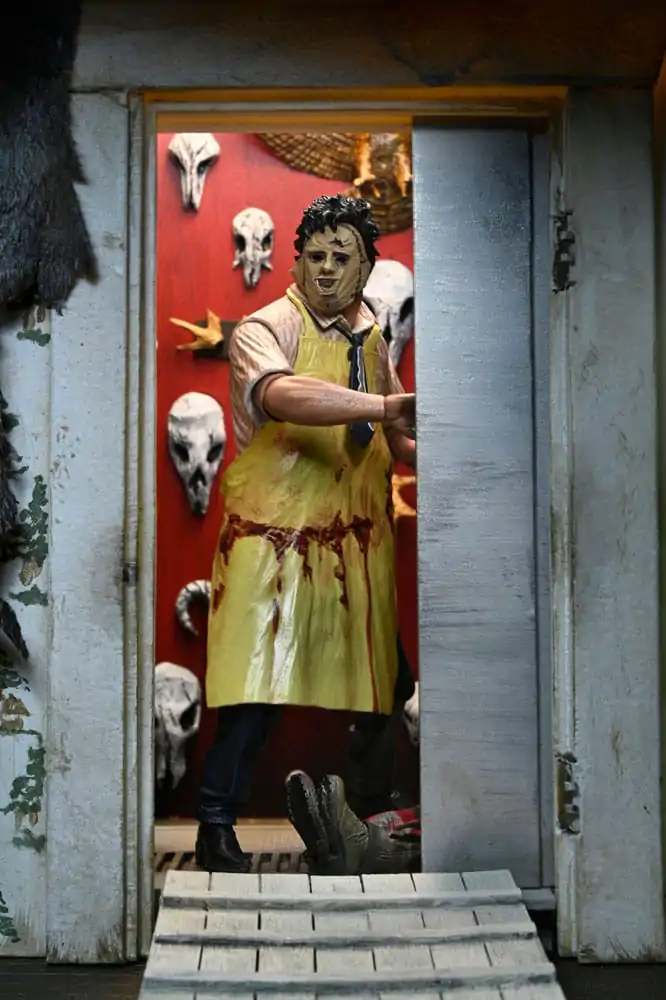 Texas Chainsaw Massacre Clothed Actionfigur Leatherface 50th Anniversary 20 cm Produktfoto