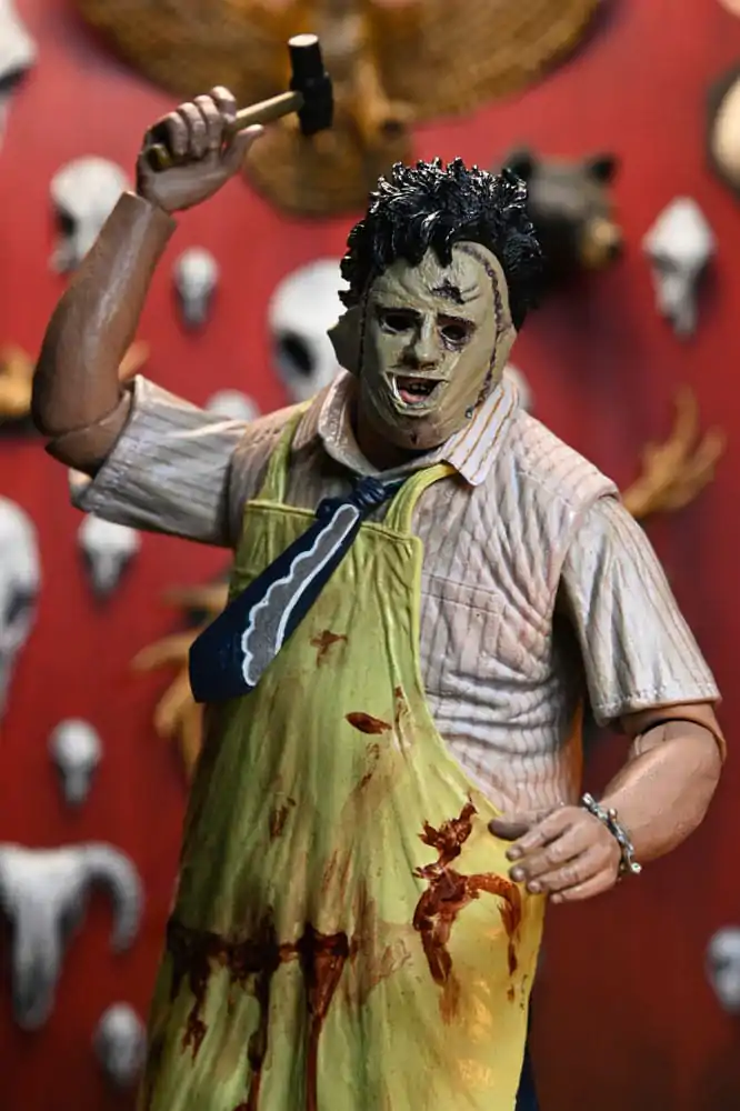 Texas Chainsaw Massacre Clothed Actionfigur Leatherface 50th Anniversary 20 cm Produktfoto