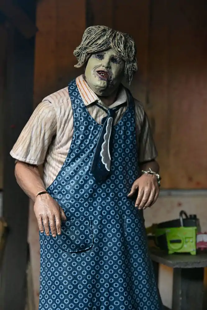 Texas Chainsaw Massacre Clothed Actionfigur Leatherface 50th Anniversary 20 cm Produktfoto