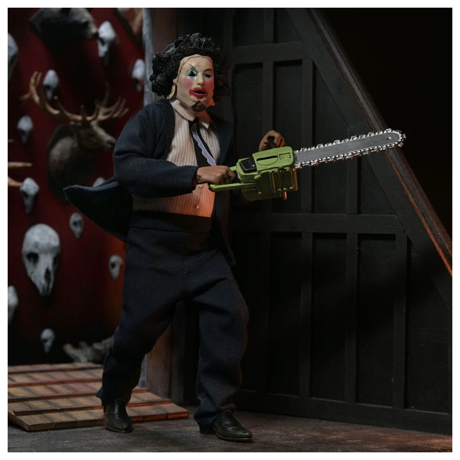 Texas Chainsaw Massacre Bekleidete Actionfigur Pretty Woman Leatherface 20 cm Produktfoto