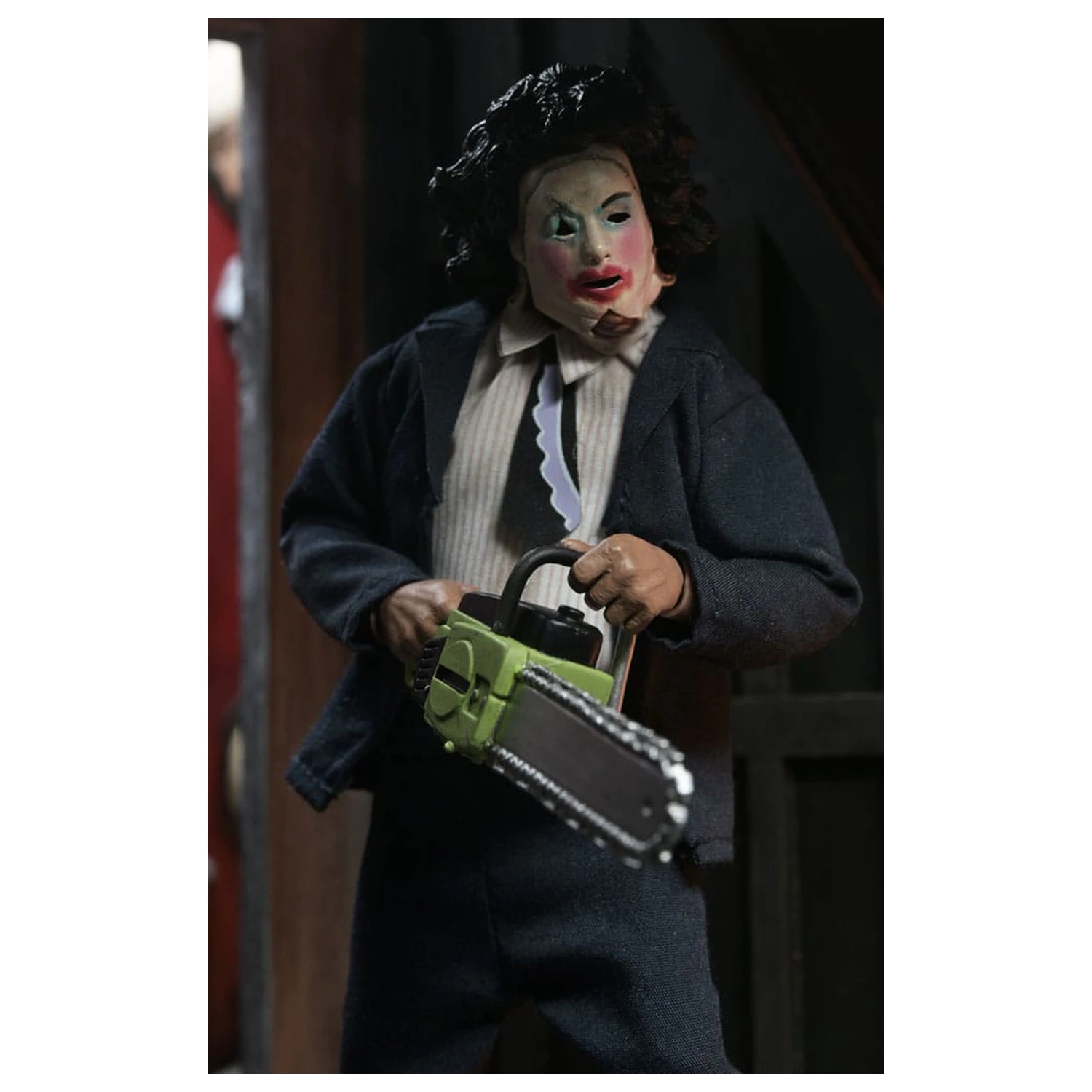 Texas Chainsaw Massacre Bekleidete Actionfigur Pretty Woman Leatherface 20 cm Produktfoto