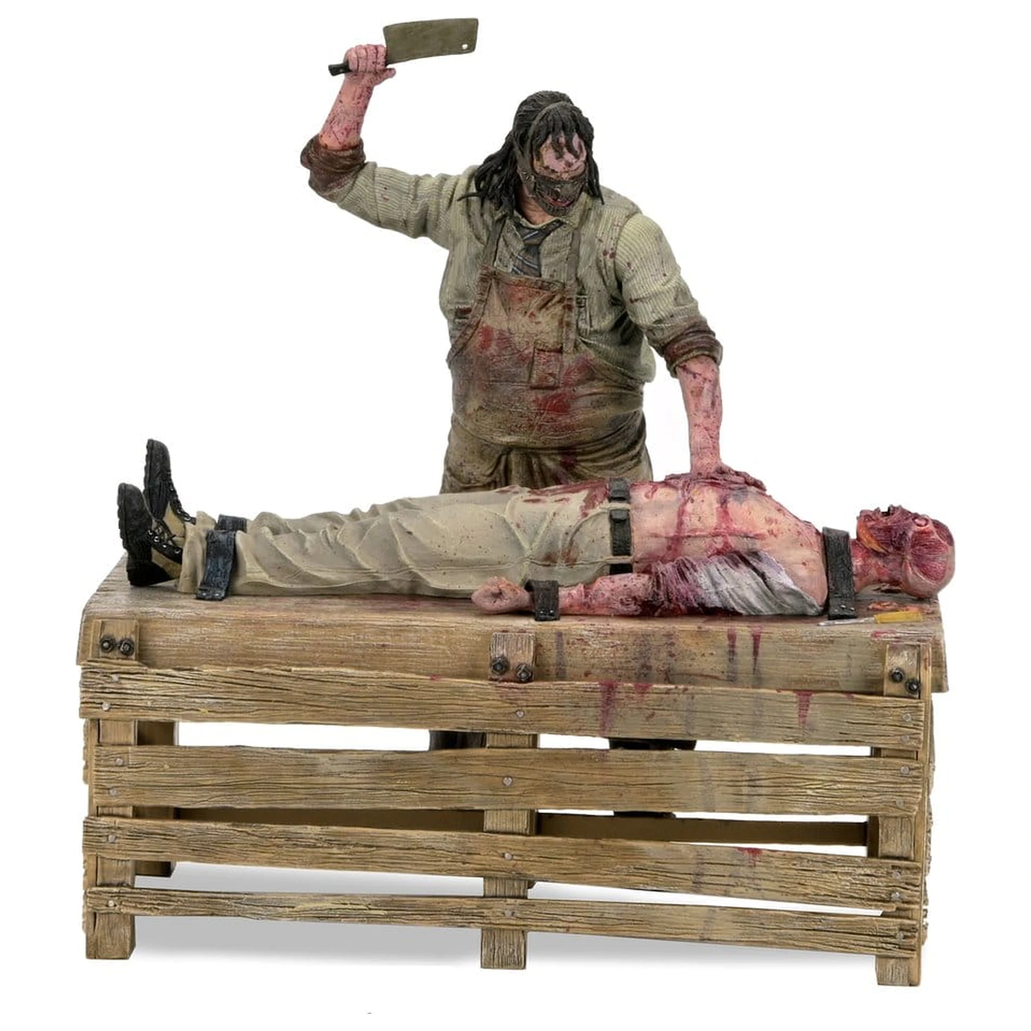 Texas Chainsaw Massacre: The Beginning Diorama-Aktionsfigur Leatherface Slaughterhouse Box-Set 18 Zentimeter Produktfoto