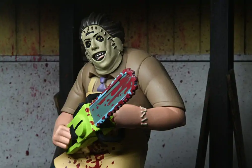 Texas Chainsaw Massacre Toony Terrors Actionfigur 50th Anniversary Leatherface (Bloody) 15 cm termékfotó