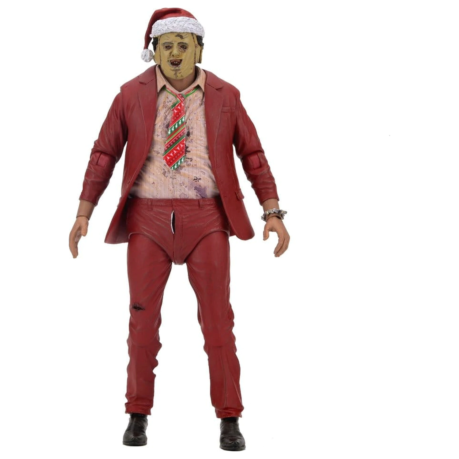 Texas Chainsaw Massacre Ultimate Actionfigur Santa Leatherface 18 cm Produktfoto