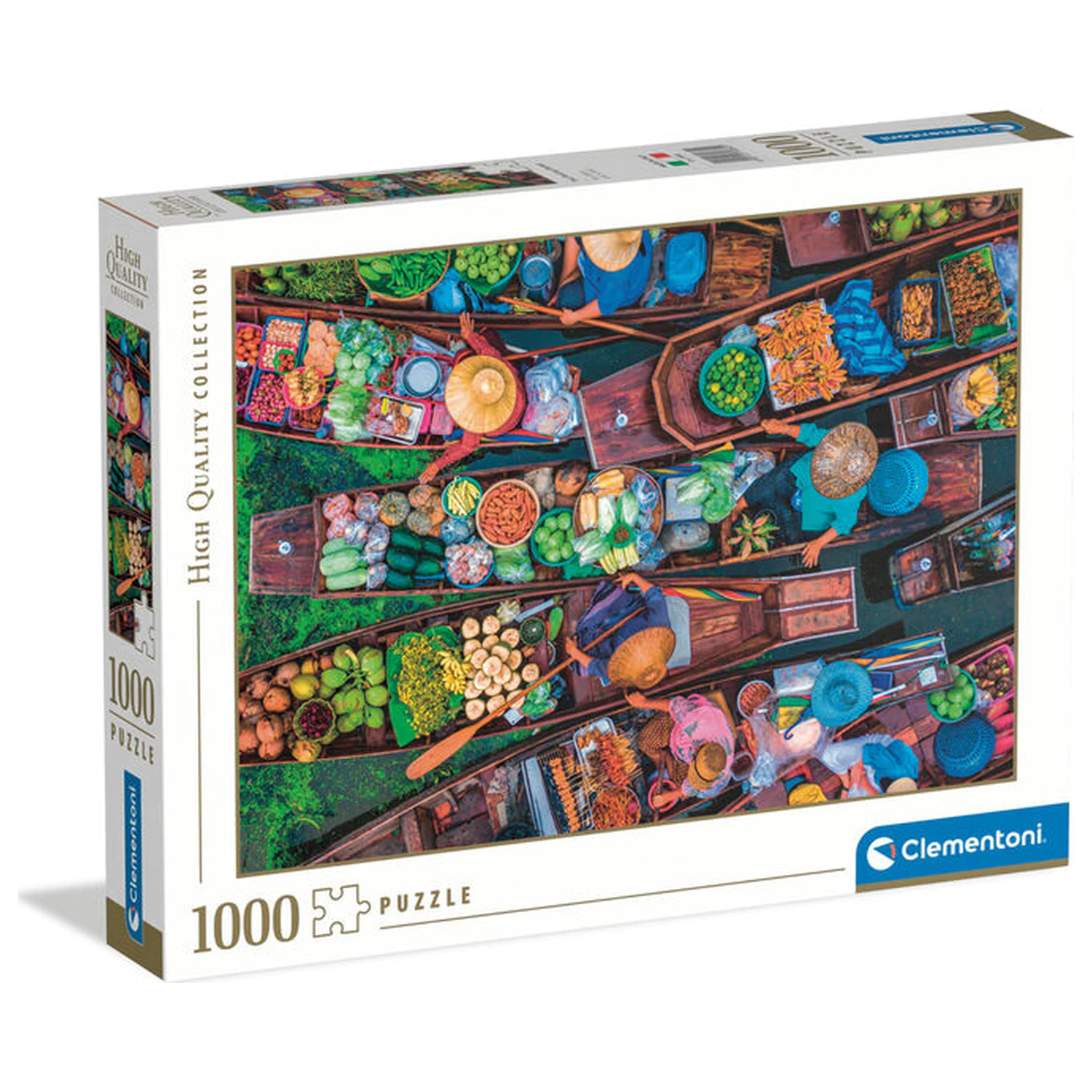 Thai Floating Market Puzzle 1000 Teile Produktfoto