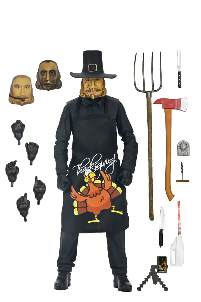 Thanksgiving Action Figur Ultimate John Carver &quot;No Leftovers&quot; 18 cm Produktfoto