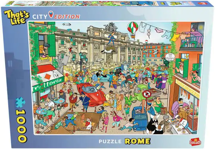 That´s Life City Edition Puzzle Rome (1000 Teile) termékfotó