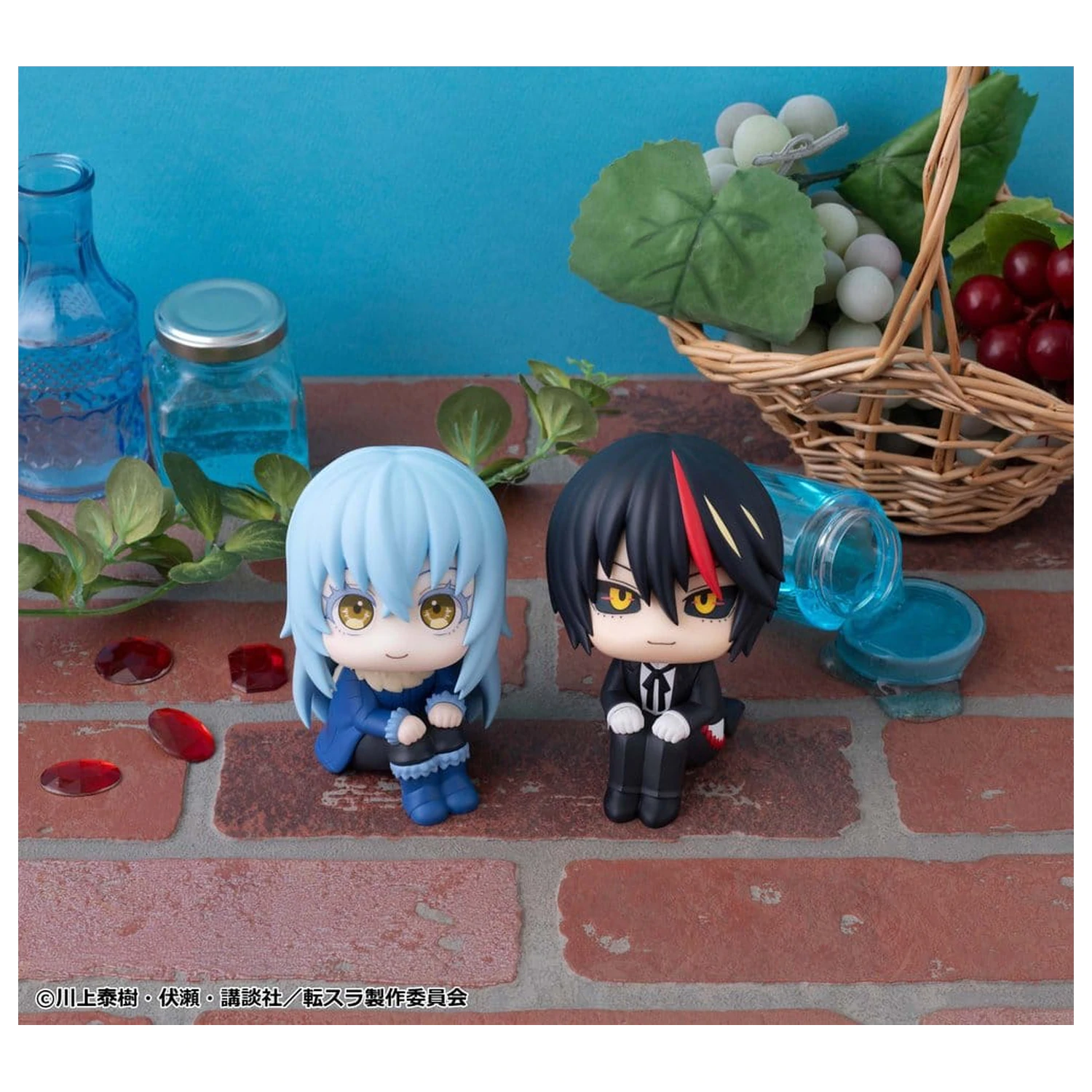 That Time I Got Reincarnated as a Slime Look Up PVC-Figuren 2er-Pack Rimuru Tempest & Diablo (mit Geschenk) 11 Zentimeter Produktfoto