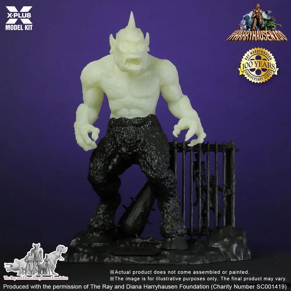 The 7th Voyage of Sinbad Statue 1/35 Ray Harryhausens Cyclops Glow in the Dark Edition 24 cm Produktfoto