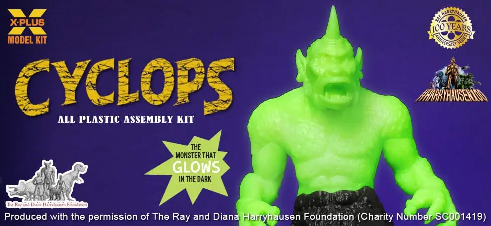 The 7th Voyage of Sinbad Statue 1/35 Ray Harryhausens Cyclops Glow in the Dark Edition 24 cm Produktfoto
