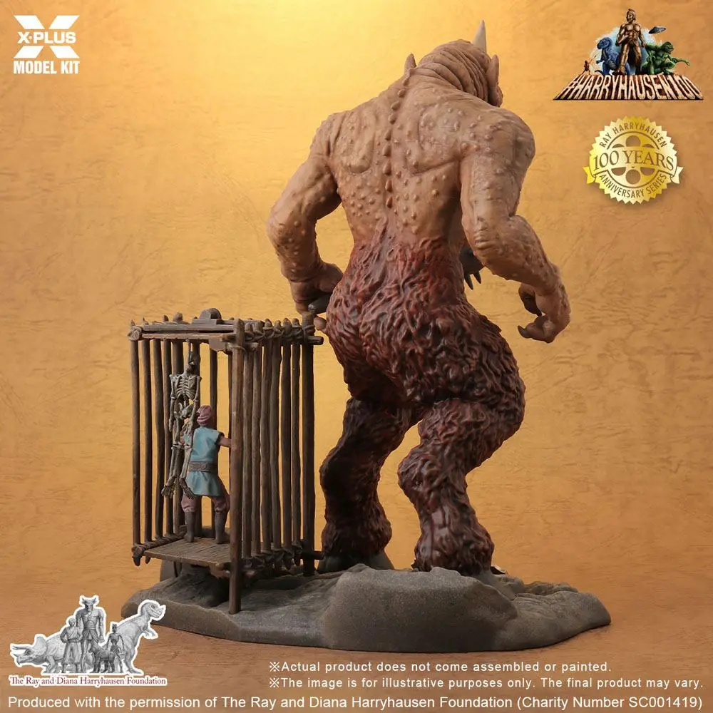 Sindbads siebente Reise Model Kit 1/8 Ray Harryhausens Cyclops 23 cm Produktfoto