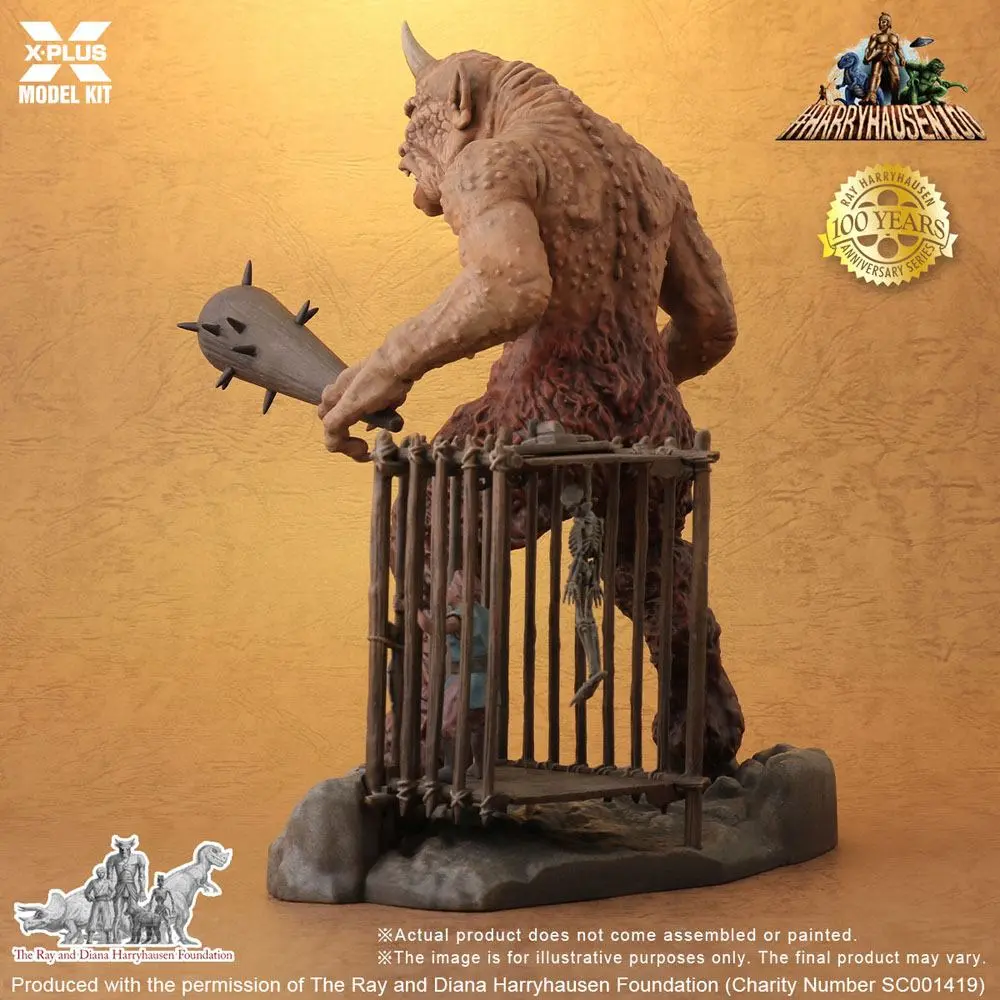 Sindbads siebente Reise Model Kit 1/8 Ray Harryhausens Cyclops 23 cm Produktfoto