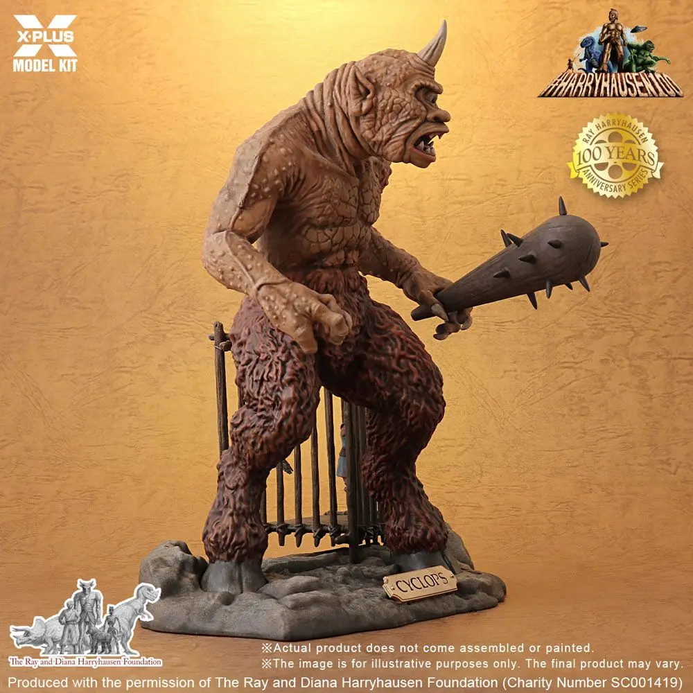 Sindbads siebente Reise Model Kit 1/8 Ray Harryhausens Cyclops 23 cm Produktfoto
