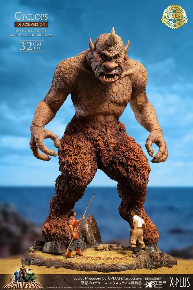 Sindbads siebente Reise Soft Vinyl Statue Ray Harryhausens Cyclops Deluxe Version 32 cm Produktfoto