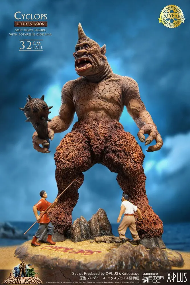 Sindbads siebente Reise Soft Vinyl Statue Ray Harryhausens Cyclops Deluxe Version 32 cm Produktfoto