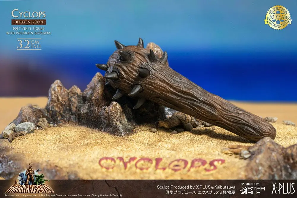 Sindbads siebente Reise Soft Vinyl Statue Ray Harryhausens Cyclops Deluxe Version 32 cm Produktfoto