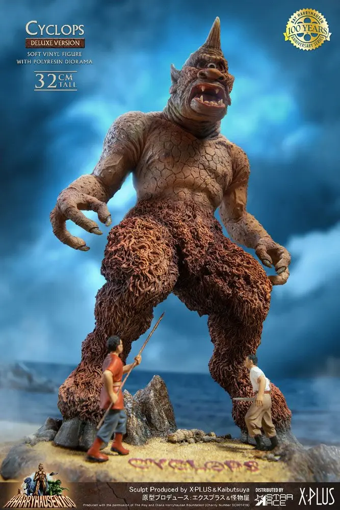 Sindbads siebente Reise Soft Vinyl Statue Ray Harryhausens Cyclops Deluxe Version 32 cm Produktfoto
