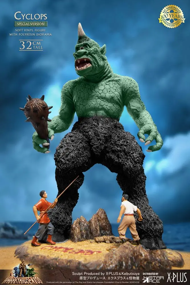 Sindbads siebente Reise Soft Vinyl Statue Ray Harryhausens Cyclops Special Version 32 cm Produktfoto