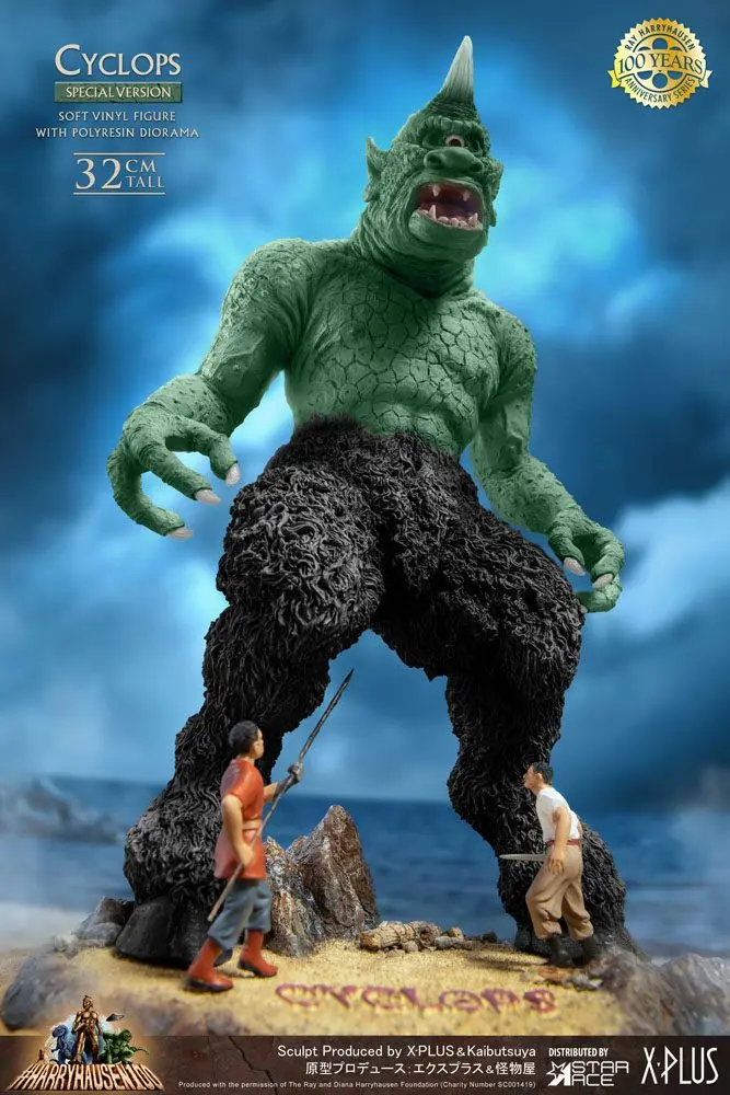Sindbads siebente Reise Soft Vinyl Statue Ray Harryhausens Cyclops Special Version 32 cm Produktfoto