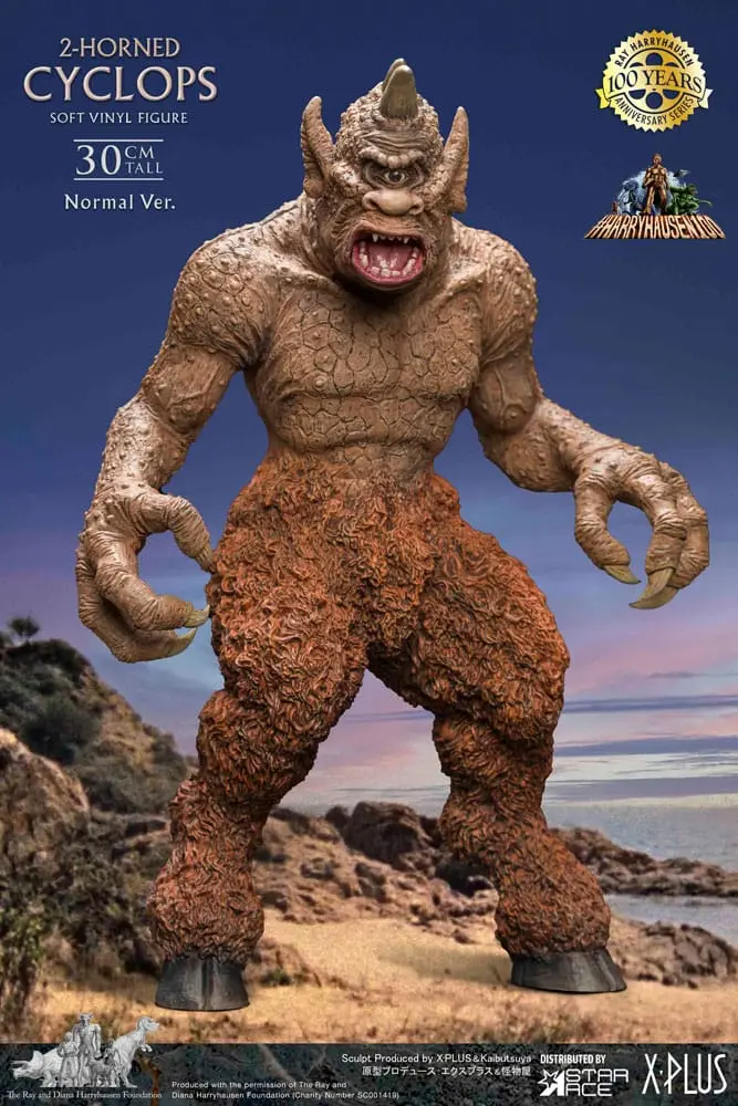 Sindbads siebente Reise Soft Vinyl Statue Ray Harryhausens Horned Cyclops 32 cm Produktfoto
