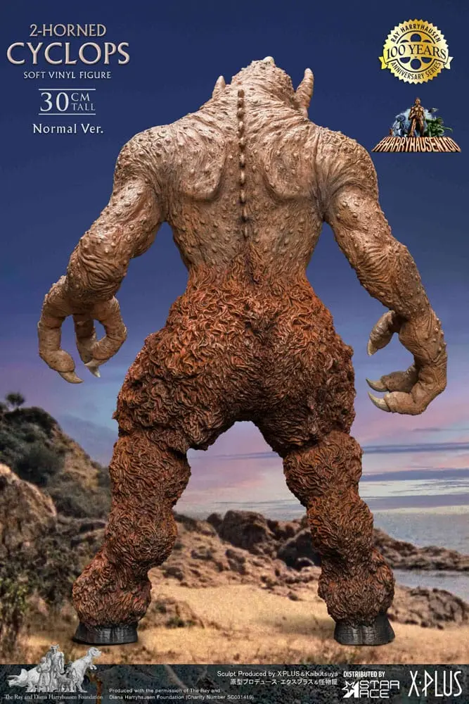 Sindbads siebente Reise Soft Vinyl Statue Ray Harryhausens Horned Cyclops 32 cm Produktfoto