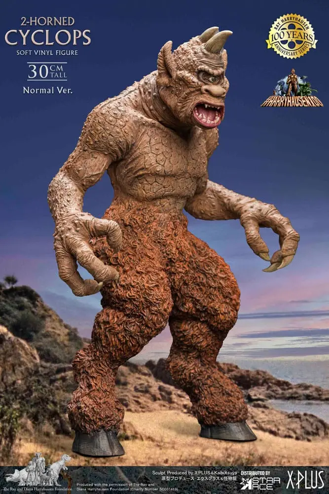 Sindbads siebente Reise Soft Vinyl Statue Ray Harryhausens Horned Cyclops 32 cm Produktfoto