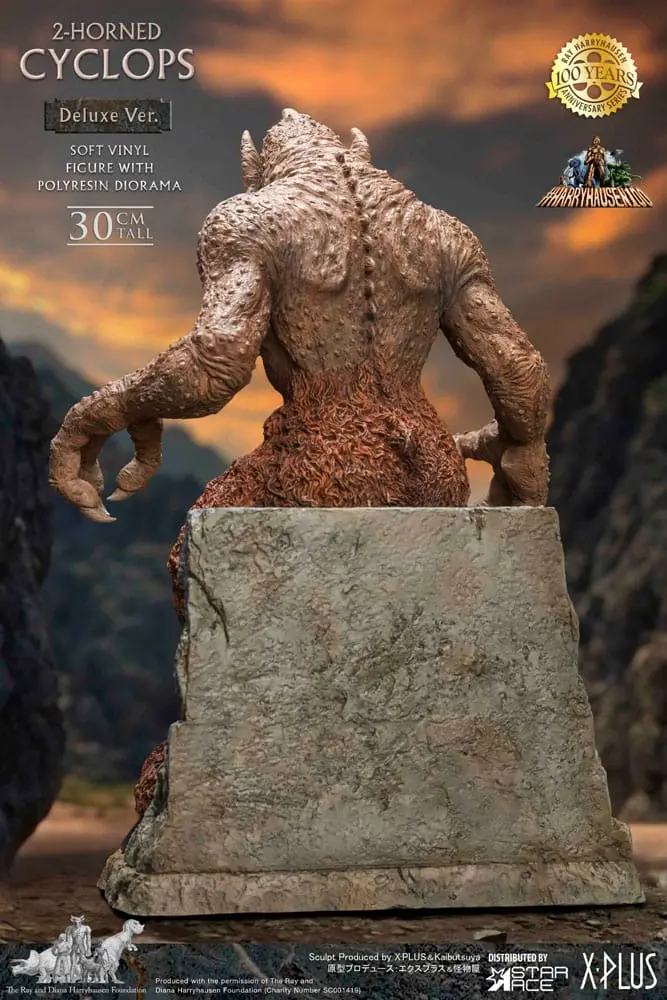 The 7th Voyage of Sinbad Soft Vinyl Statue Ray Harryhausens Horned Cyclops Deluxe Version 32 cm Produktfoto