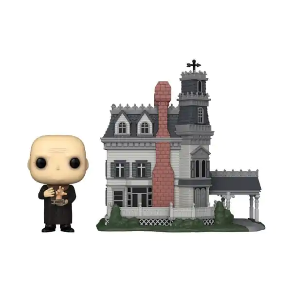 The Addams Family Funko POP! Town Vinyl Figur Addams Home w/Uncle Fester 9 cm termékfotó