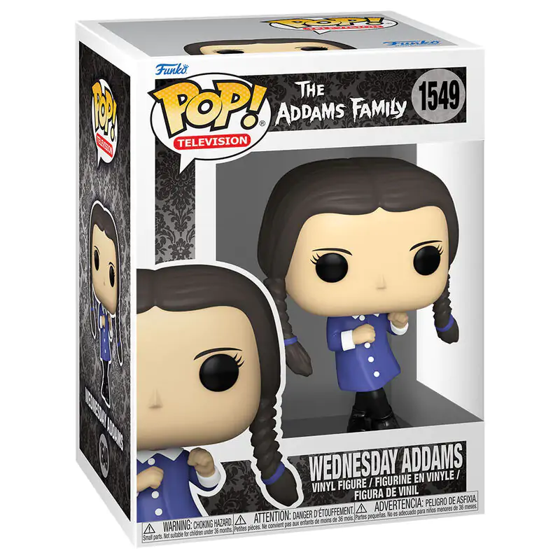 The Addams Family Funko POP! TV Vinyl Figur Wednesday 9 cm termékfotó