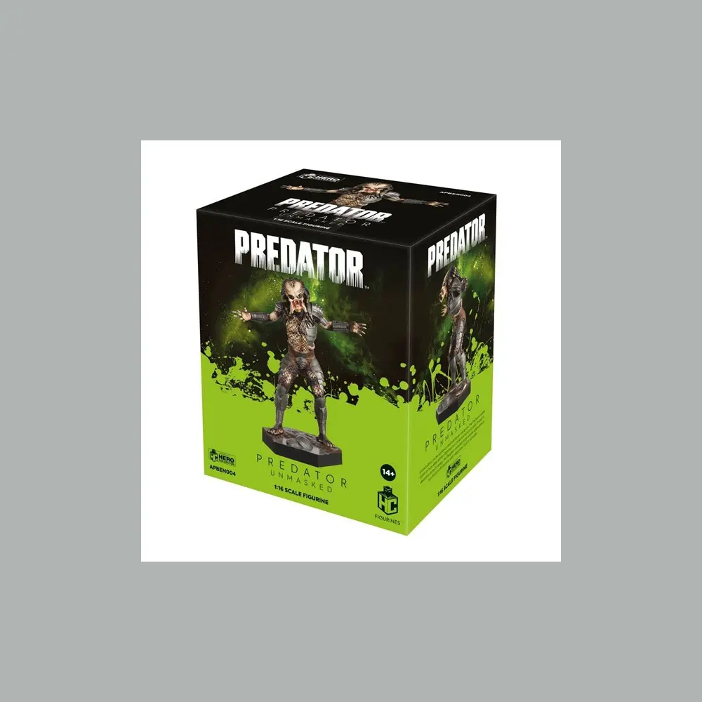 The Alien vs. Predator Collection Statue 1/16 Unmasked Predator 15 cm Produktfoto