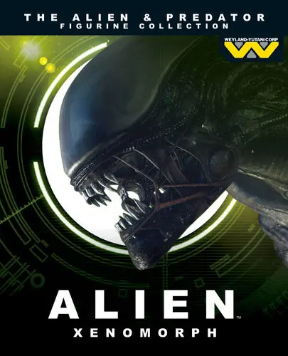 The Alien vs. Predator Collection Statue 1/16 Xenomorph Drone 15 cm Produktfoto