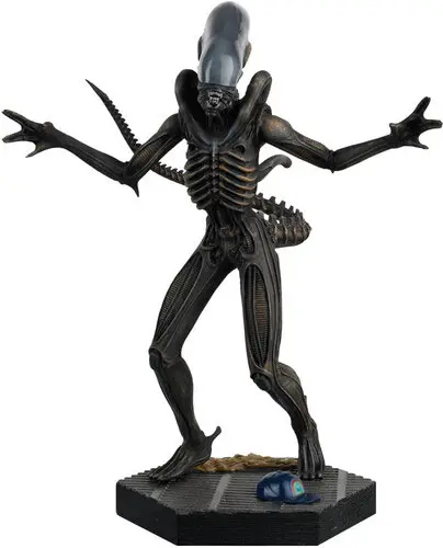 The Alien vs. Predator Collection Statue 1/16 Xenomorph Drone 15 cm Produktfoto