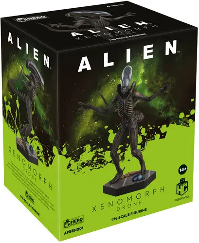 The Alien vs. Predator Collection Statue 1/16 Xenomorph Drone 15 cm Produktfoto