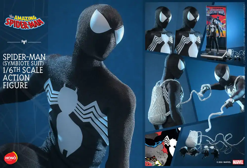 The Amazing Spider-Man Actionfigur 1/6 Spider-Man (Symbiote Suit) 30 cm termékfotó