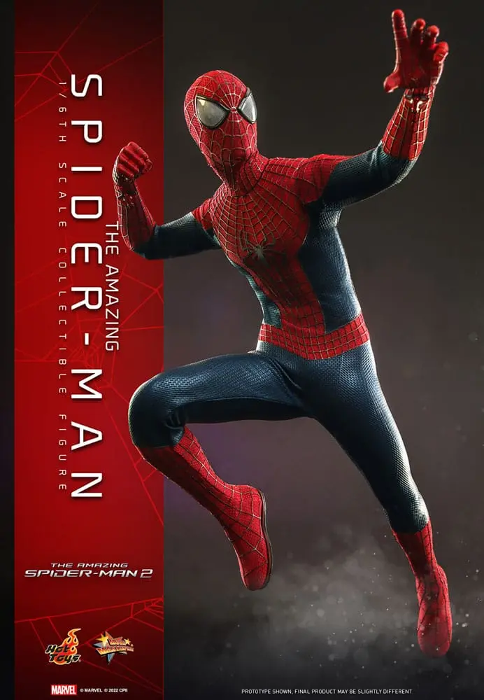 The Amazing Spider-Man 2 Movie Masterpiece Actionfigur 1/6 Spider-Man 30 cm Produktfoto