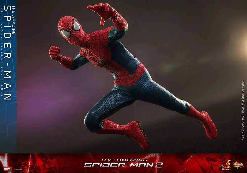 The Amazing Spider-Man 2 Movie Masterpiece Actionfigur 1/6 Spider-Man 30 cm Produktfoto