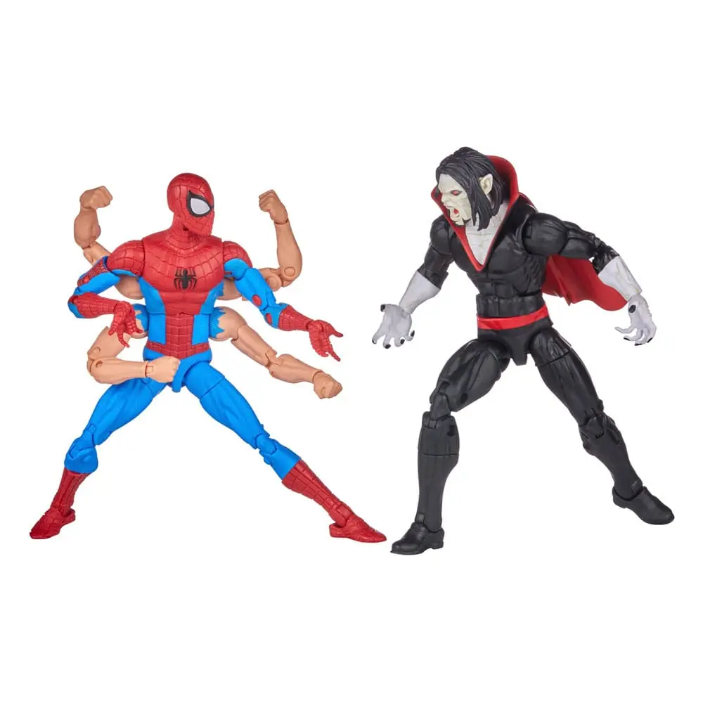 The Amazing Spider-Man Marvel Legends Actionfiguren 2er Pack Spider-Man &amp; Morbius 15 cm Produktfoto