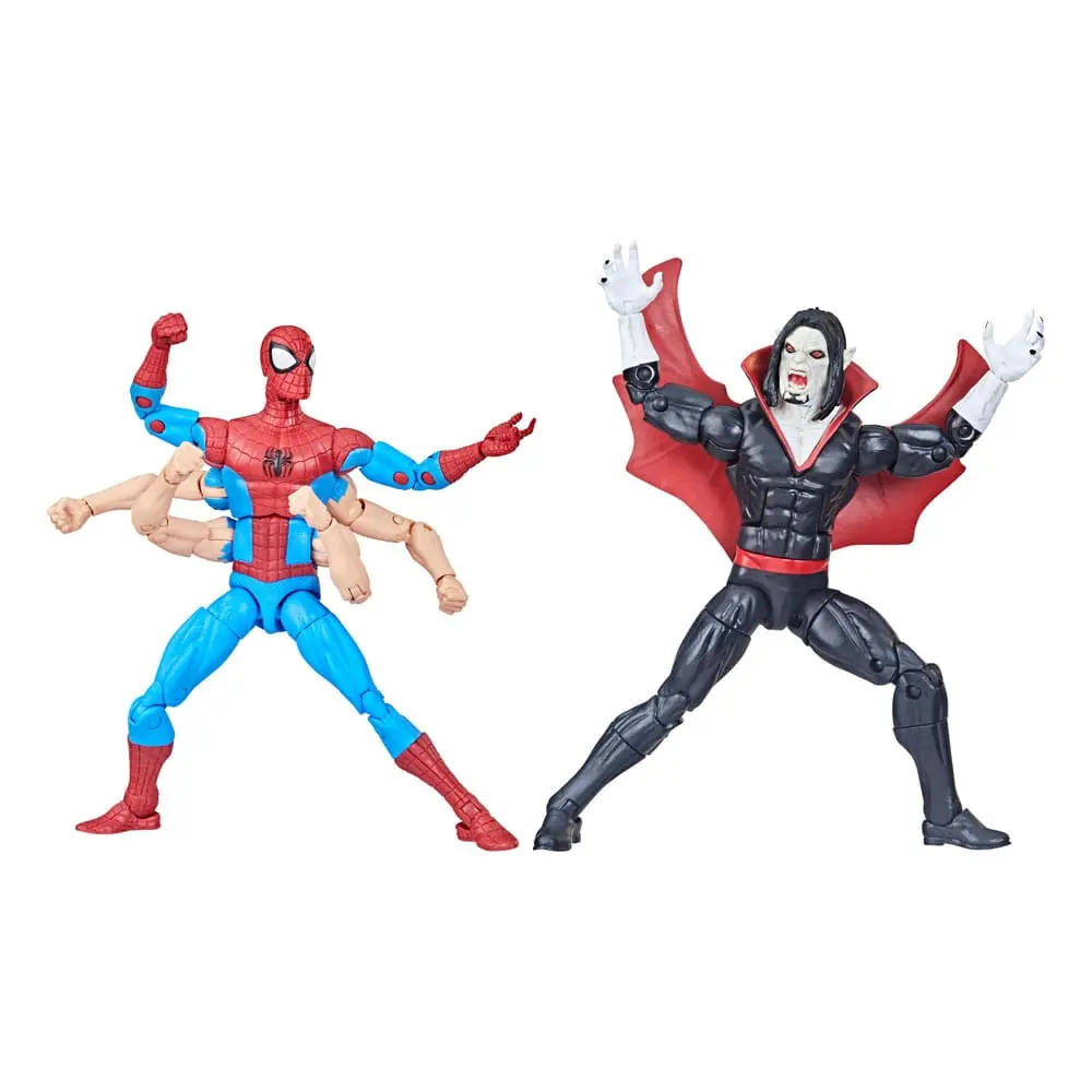 The Amazing Spider-Man Marvel Legends Actionfiguren 2er Pack Spider-Man &amp; Morbius 15 cm Produktfoto
