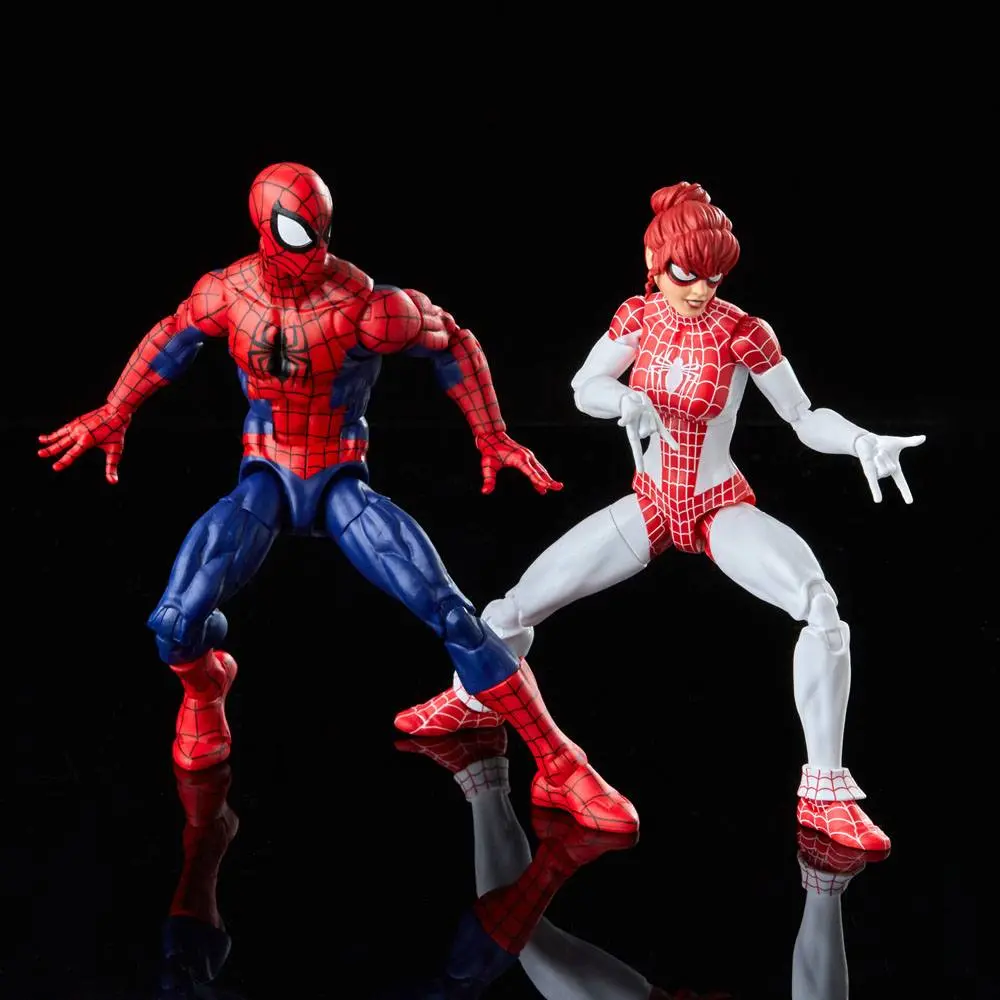 The Amazing Spider-Man: Renew Your Vows Marvel Legends Action Figur 2-Pack 2022 Spider-Man &amp; Marvel's Spinneret 15 cm Produktfoto