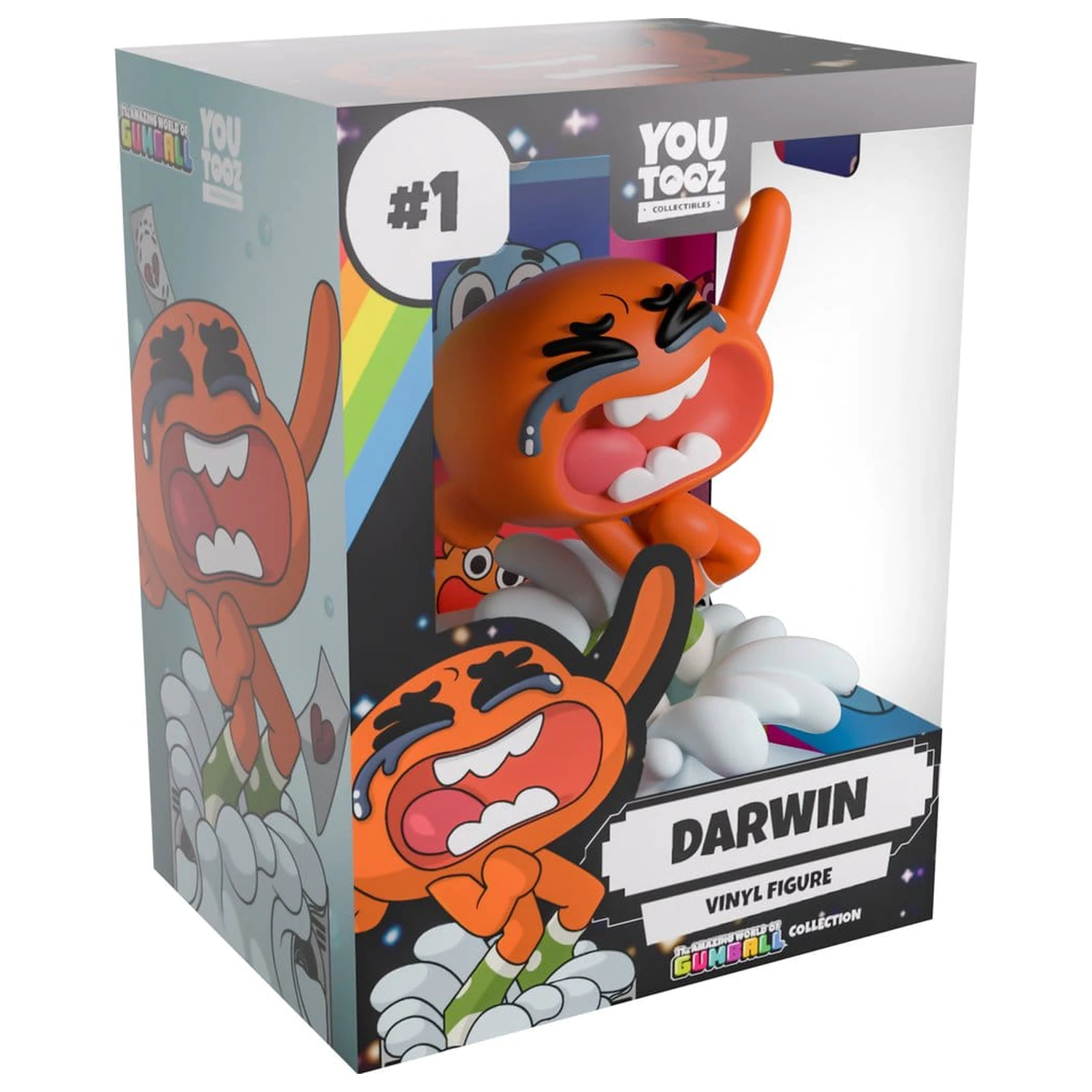 The Amazing World of Gumball Vinyl Figur Darwin 11 cm Produktfoto